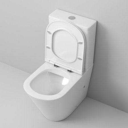 Напольный унитаз-компакт Grossman GR-4450S белый, с сиденьем микролифт