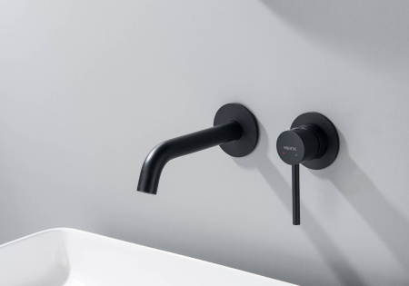 Смеситель для раковины Aquatek Европа AQ1313MB черный матовый