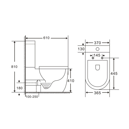 Унитаз напольный безободковый Vincea Evo VT2-34 белый, с сиденьем микролифт