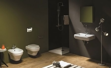 Раковина полувстраиваемая 56см Azzurra Charme CHA255bi*1 белый