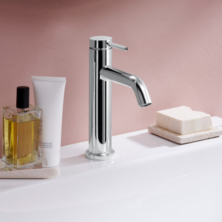 Смеситель для раковины Hansgrohe Tecturis S 73311000 хром