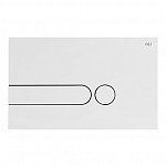 Кнопка смыва для унитазов OLI I_PLATE 670001 белый