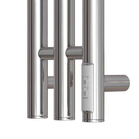 Полотенцесушитель электрический Point Деметра PN12822 П3 120x1200, диммер справа, хром