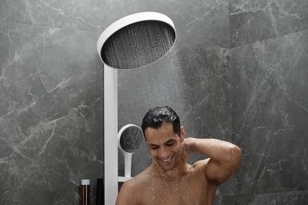 Душевая стойка Hansgrohe Rainfinity 26842700 белый матовый