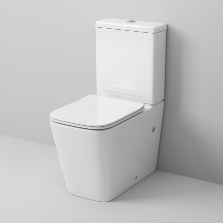 Напольный унитаз-компакт Grossman GR-4445S белый, с сиденьем микролифт