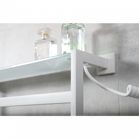 Полотенцесушитель электрический Black&White N-333W 35х58 белый матовый