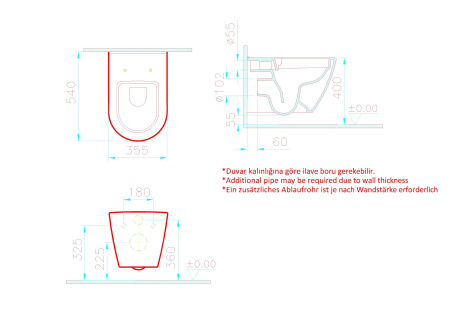 Комплект унитаза с инсталляцией Vitra Sanibelle 9878B003-7200 с сиденьем микролифт и кнопкой смыва хром