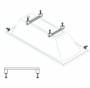 Универсальный комплект ног Cezares LEG-KIT-100