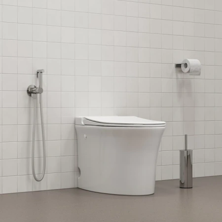 Гигиенический душ со смесителем IDDIS 005BCR0i08 матовый хром