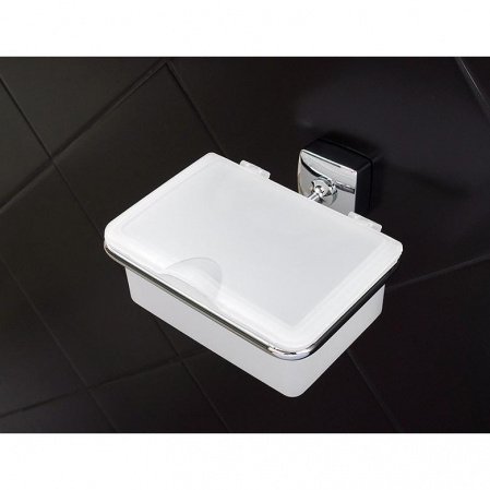 Диспенсер для ватных дисков Fixsen Kvadro FX-61318 Хром