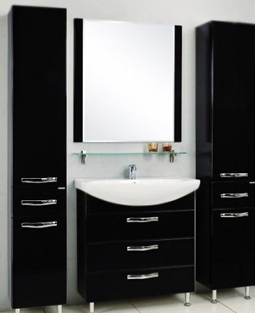 Тумба для комплекта Акватон Ария Н 80 белая