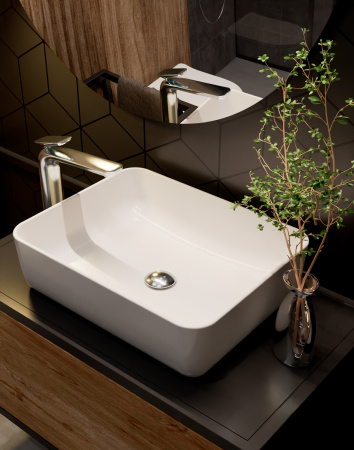 Смеситель для раковины AQUAme Como AQM6514CR хром