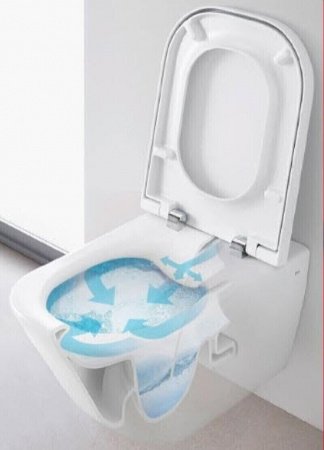 Унитаз Roca The Gap 34647L000 подвесной без сиденья