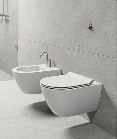 Биде подвесное GSI Pura 8865111 белый