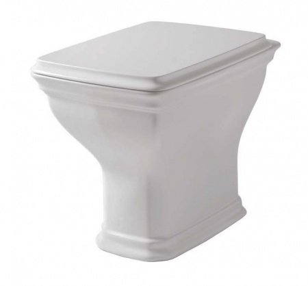 Унитаз приставной (бачок в стене) ArtCeram Civitas CIV002 01;00 белый, без сиденья