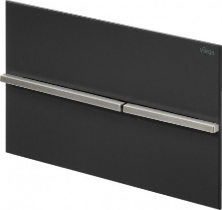 Кнопка смыва Viega Visign for More 204 773670 сталь/черный матовый