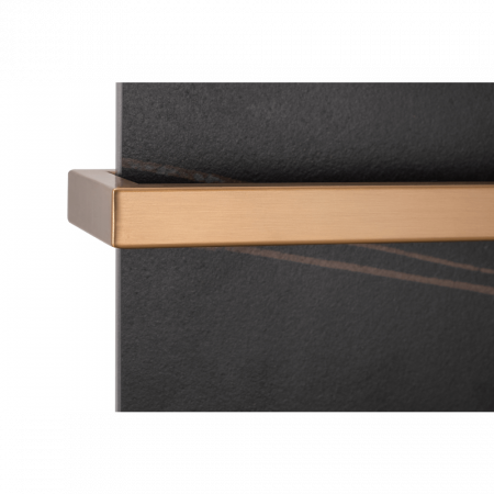 Полотенцесушитель электрический Black&White N-389 81х43.2 черный матовый