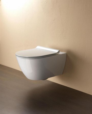 Унитаз GSI Pura 55 881211 белый глянцевый