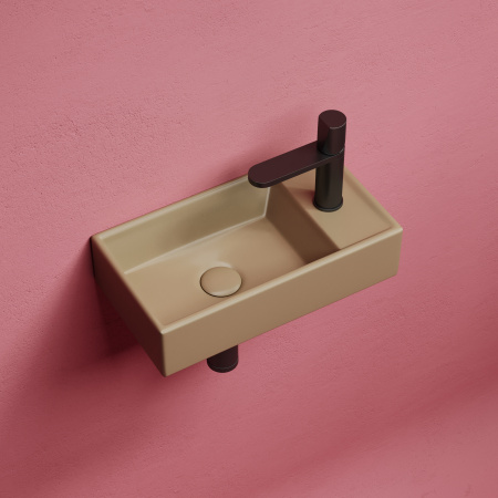 Раковина подвесная 40см Ceramica Nova Element CN6051LMC капучино матовый