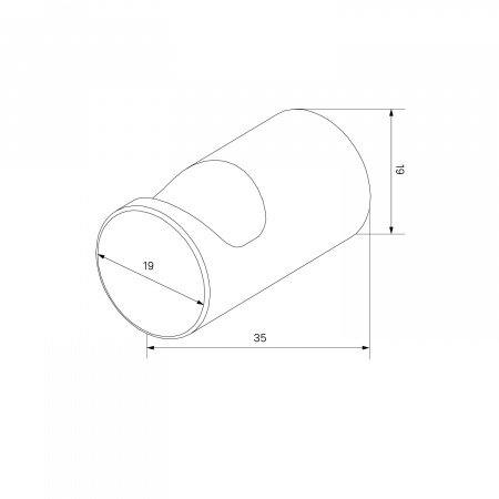 Крючок IDDIS Petite PET2SY1i41 матовый белый;золото