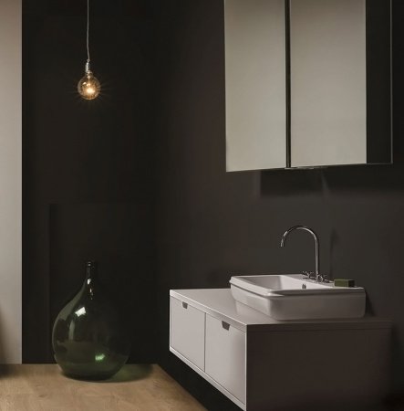 Раковина полувстраиваемая 56см Azzurra Charme CHA255bi*1 белый