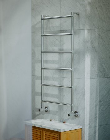 Полотенцесушитель водяной Margaroli Sole 442-6 4424706CRN 1080х535 хром