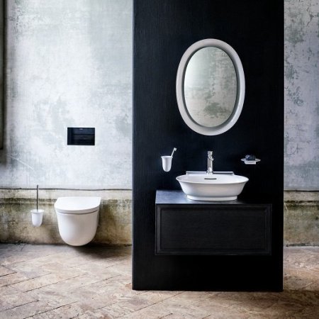 Унитаз подвесной безободковый Laufen New Classic 8.2085.1.400.000.1 без сиденья, с покрытием Clean Coat