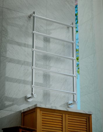 Полотенцесушитель водяной Margaroli Sole 442-5 4424705CRN 900х535 хром