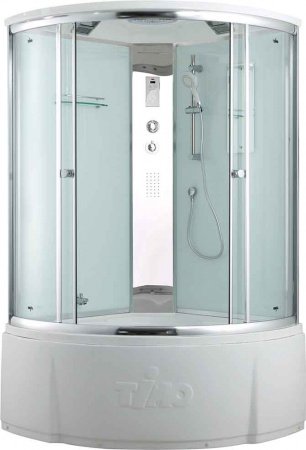 Душевая кабина Timo Comfort T-8855 C 150x150x220 профиль хром глянцевый, стекло прозрачное
