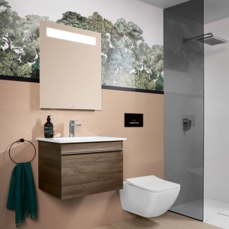 Унитаз подвесной Villeroy & Boch Venticello 4611R001 белый, без сиденья