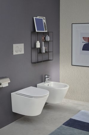 Кнопка смыва Jacob Delafon E20859-00-MWH белый/белый матовый