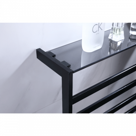 Полотенцесушитель электрический Black&White N-333B 35х58 черный матовый