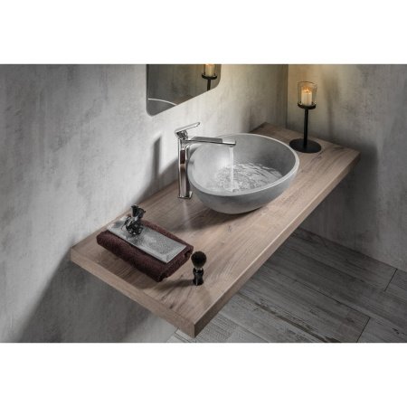 Раковина накладная 53см SAPHO PUNC BH7005 серый