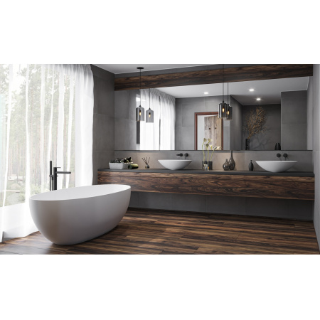 Ванна WHITECROSS Diamond 170x87 (белый мат) иск. камень