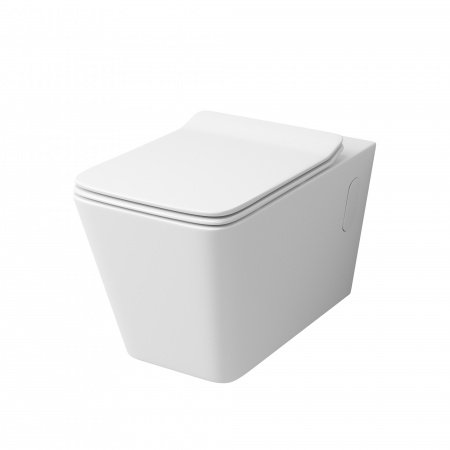 Унитаз подвесной Grossman GR-4414S белый, с сиденьем микролифт