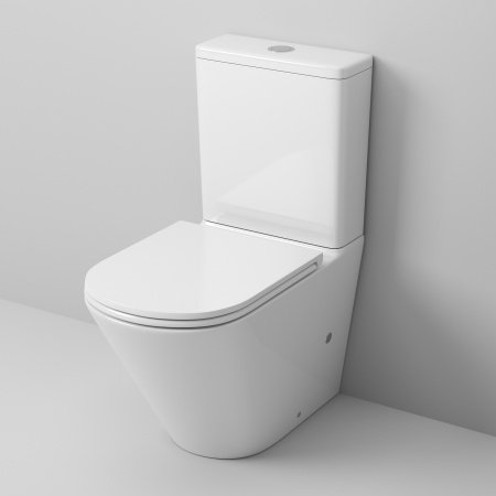 Напольный унитаз-компакт Grossman GR-4449S белый, с сиденьем микролифт