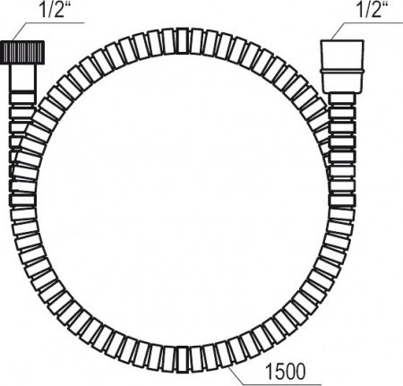 Душевой гарнитур Ravak 907 Хром