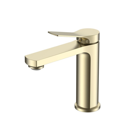 Смеситель для раковины Vincea Arco VBF-4AR01BG золото матовое