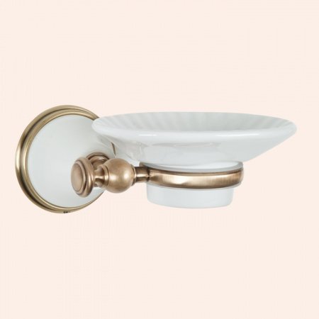 Мыльница TW Harmony TWHA106bi Хром/белый