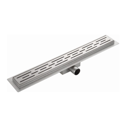 Душевой лоток с решеткой из нержавеющей стали 50см Haiba HB91500, сатин