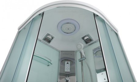 Душевая кабина Timo Comfort T-8800 F 100x100x220 профиль хром глянцевый, стекло матовое