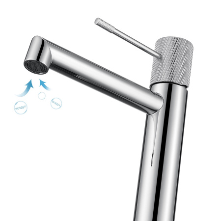 Смеситель для раковины Vincea Desire VBF-1D1BN брашированный никель