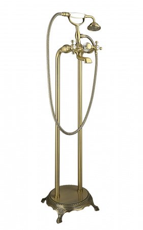 Смеситель для ванны с душем Timo Nelson 1900/02Y-CR антик
