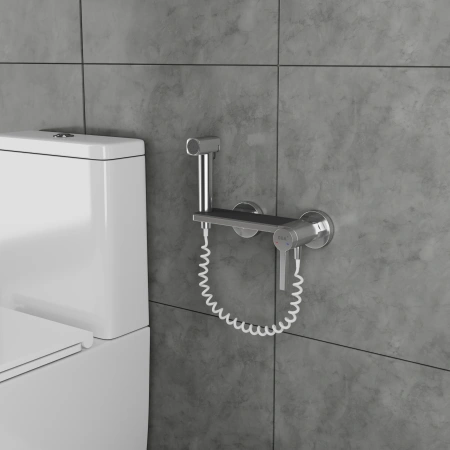 Гигиенический душ со смесителем D&K Bayern DA1504541 хром