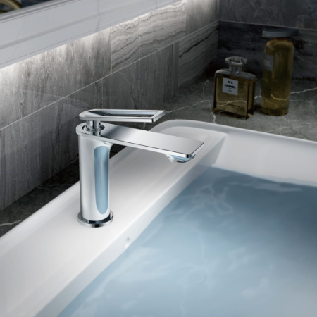 Смеситель для раковины Haiba HB10589, хром