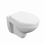 Унитаз подвесной Cersanit Delfi S-MZ-DELFI-PL белый, с сиденьем микролифт