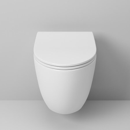 Унитаз подвесной Grossman GR-4451S белый, с сиденьем микролифт