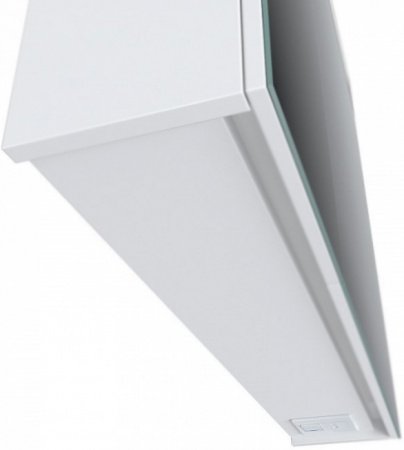 Зеркальный шкаф Iddis Mirro 80 с подсветкой 2 дверцы Белый