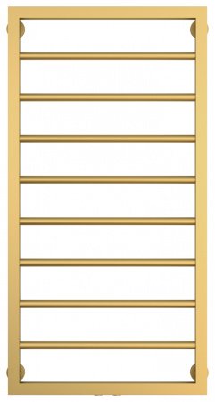 Полотенцесушитель водяной Сунержа Канцлер 100х50 золото матовое