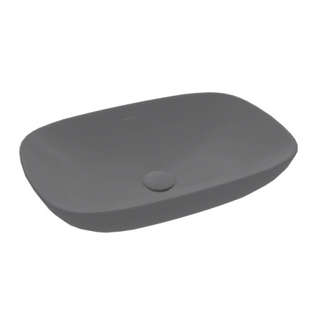 Раковина накладная 56см Villeroy & Boch Loop & Friends 4A4900I4 графит